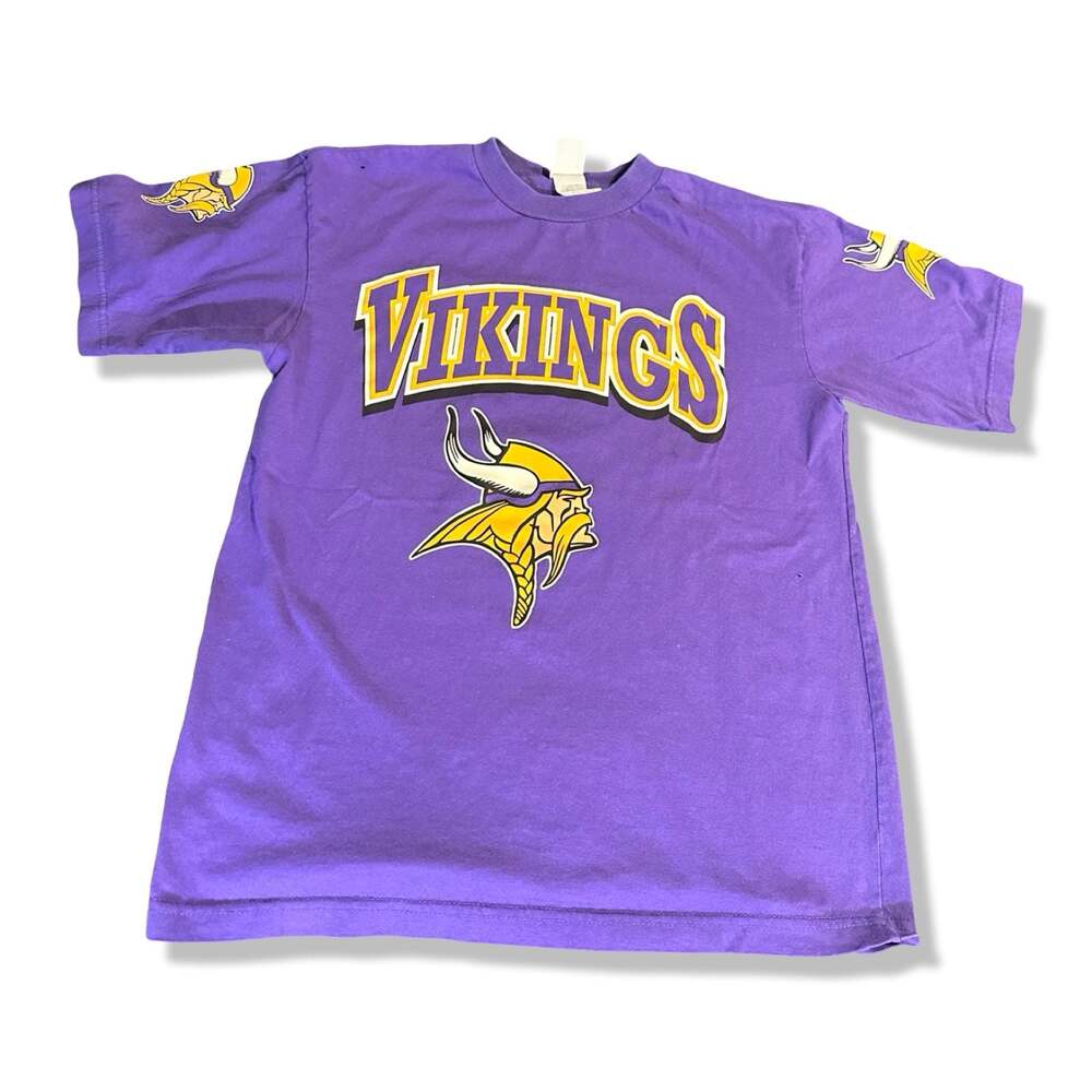 Vintage Minnesota Vikings Scrimmage Graphic T-Shirt